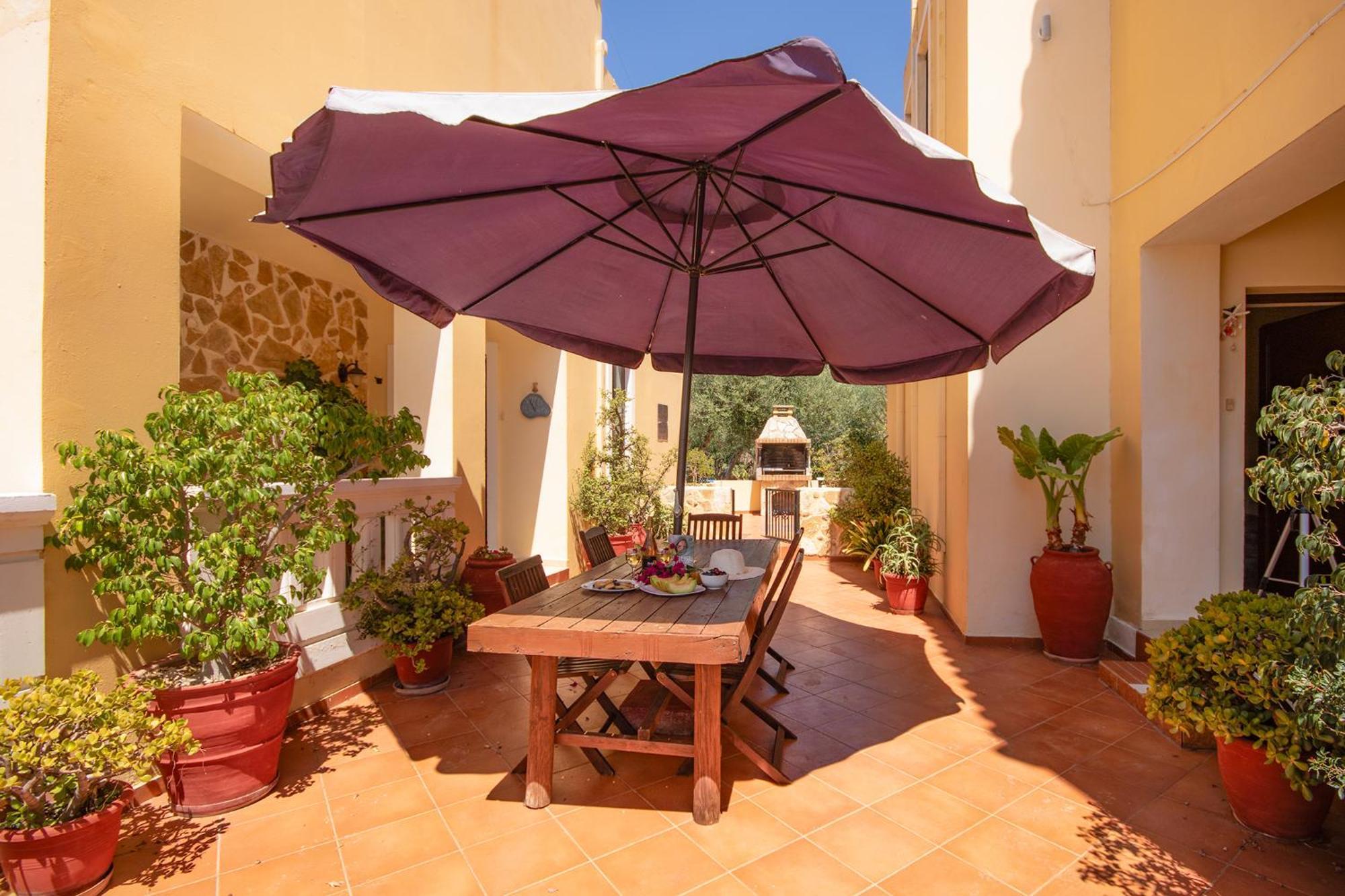 Olive Farm Villa Agia Marina  Bagian luar foto
