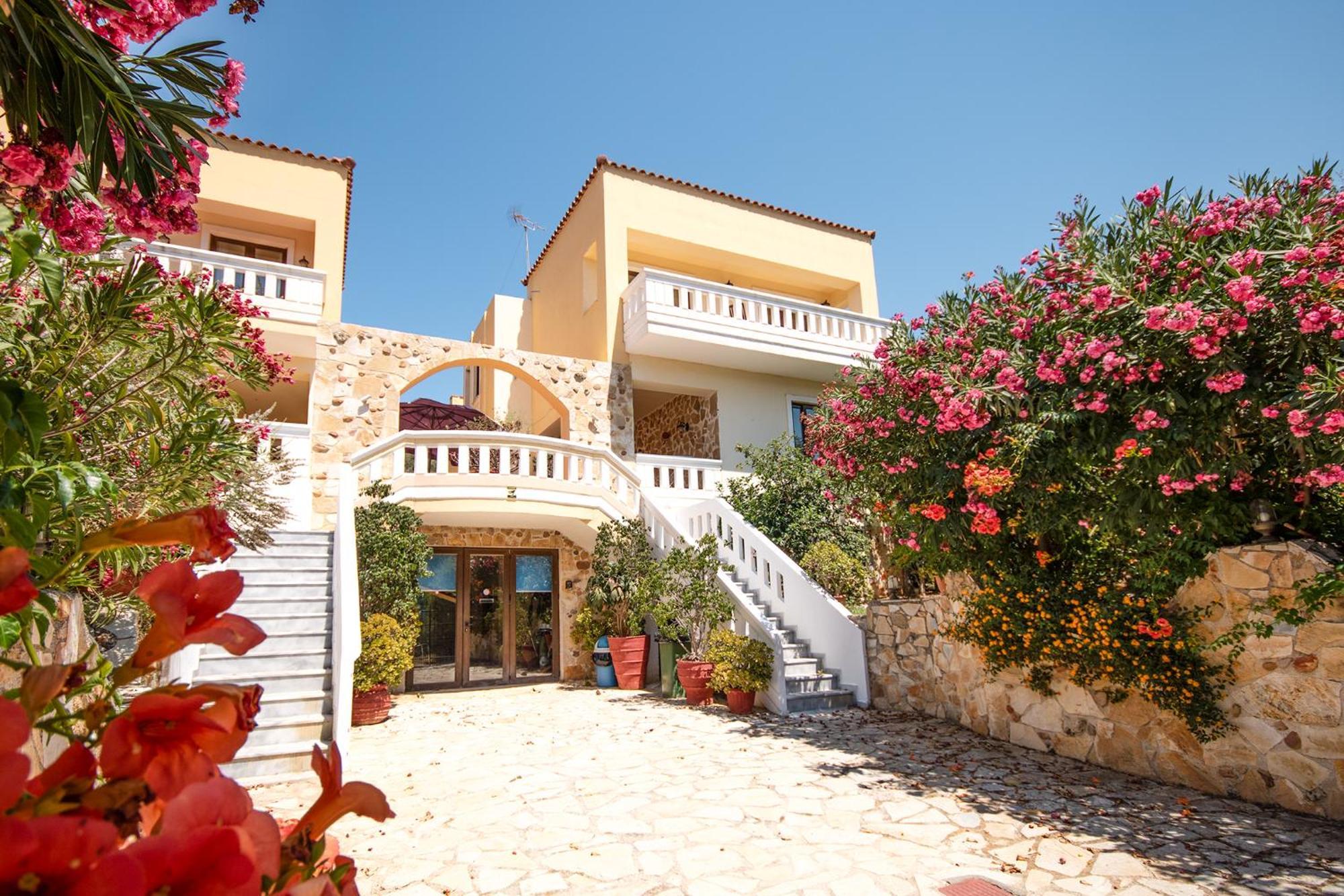 Olive Farm Villa Agia Marina  Bagian luar foto