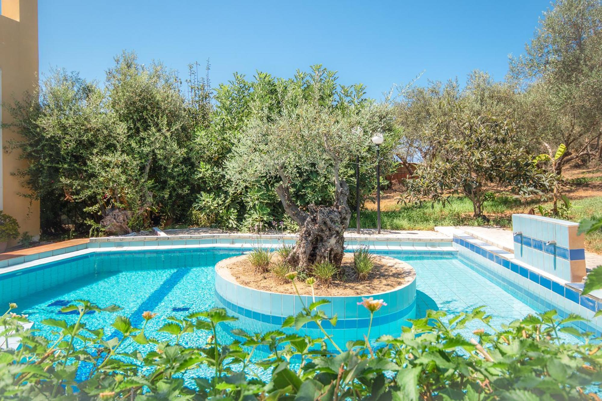 Olive Farm Villa Agia Marina  Bagian luar foto